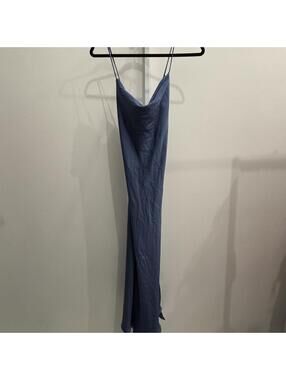 Blue Slip Dress